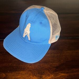 New Era Heritage Houston Oilers NFL trucker hat